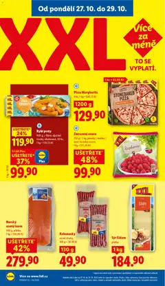 Náhled letáku Norský uzený losos, 500 g, plátky od 27.10.2025 | Strana: 12