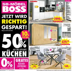SB Möbel Boss Prospekt Neubrandenburg ab 20.09.2025 gültig