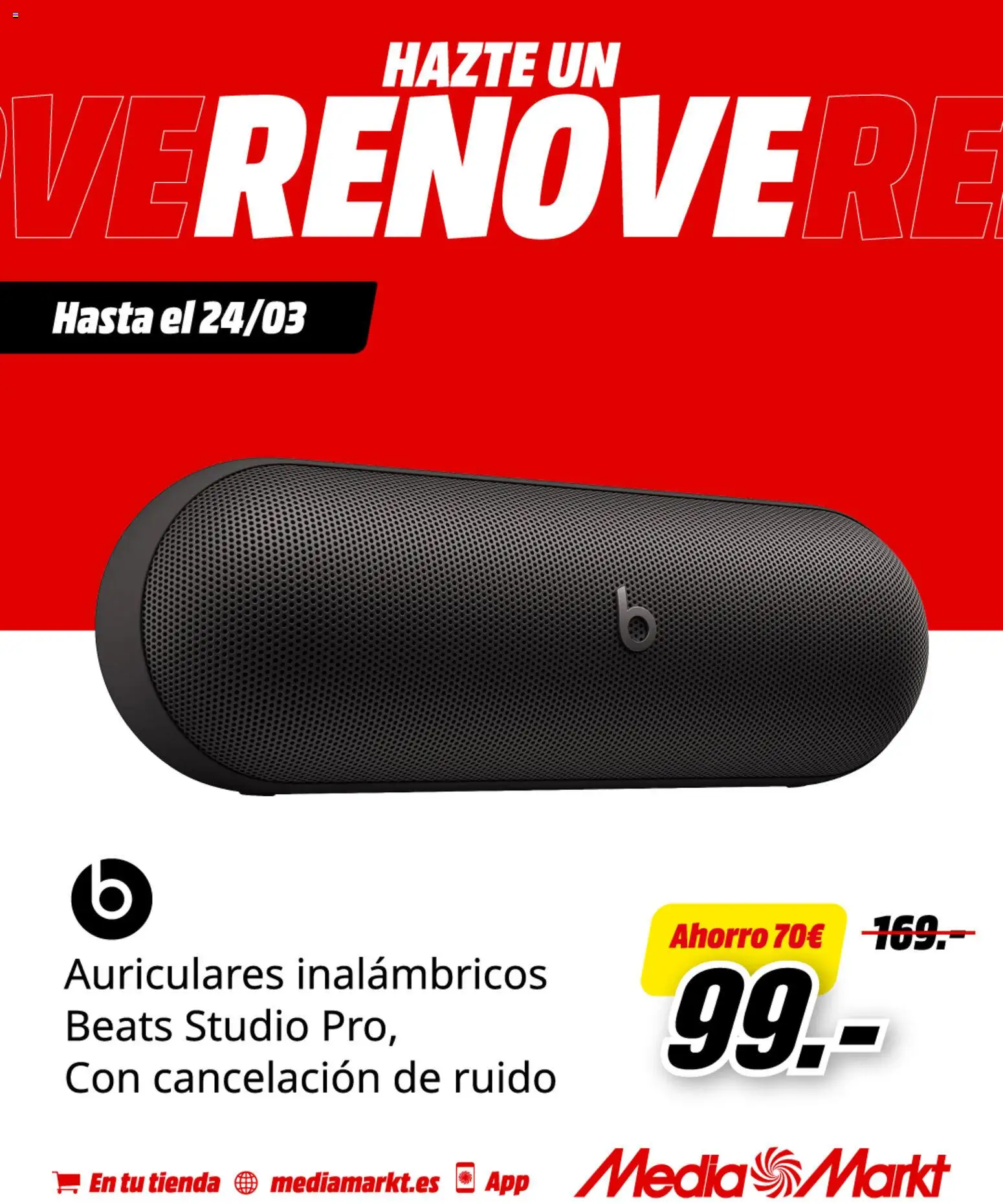 Media Markt folleto │ válido desde el 16.03.2026 | Página: 2 | Productos: Auriculares