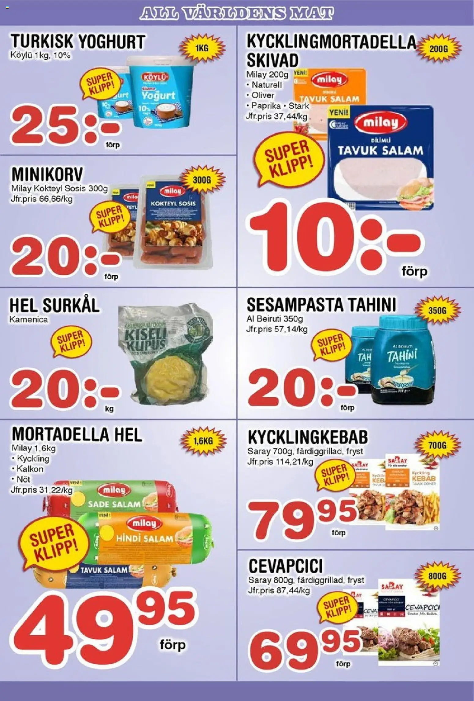 Nya Pulsen reklamblad aktuell från 24.11.2025 | Sida: 22 | Produkter: Oliver, Yoghurt, Kalkon