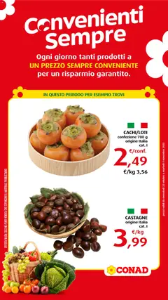 Anteprima del volantino Conad Convenienti Sempre catalogo valido a partire dal 22.10.2025