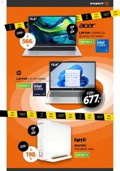 Expert - Folder - Voorbeeld van een folder van Expert, geldig van 26.01.2026 | Pagina: 13 | Producten: Router, Laptop, Box