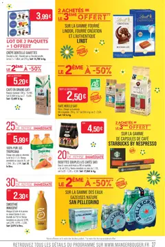 Match Supermarché - Prévisualisation de Match Supermarché - Délicieuses pâques valide à partir de 31.03.2026 | Page: 27 | Produits: Mangue, Noisettes, Banane, Lait