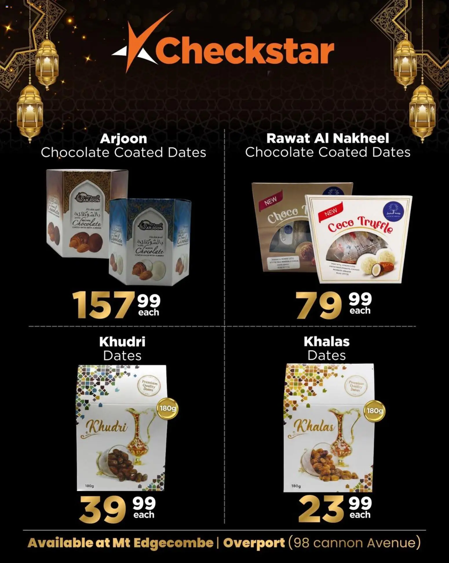 New Check Star catalogue – valid from 19.02.2026 | Page: 3 | Products: Dates, Chocolate