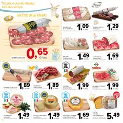 Anteprima del volantino Todis volantino valido a partire dal 26.03.2026 | Pagina: 2 | Prodotti: Salamella, Formaggio, Salsiccia, Pecorino