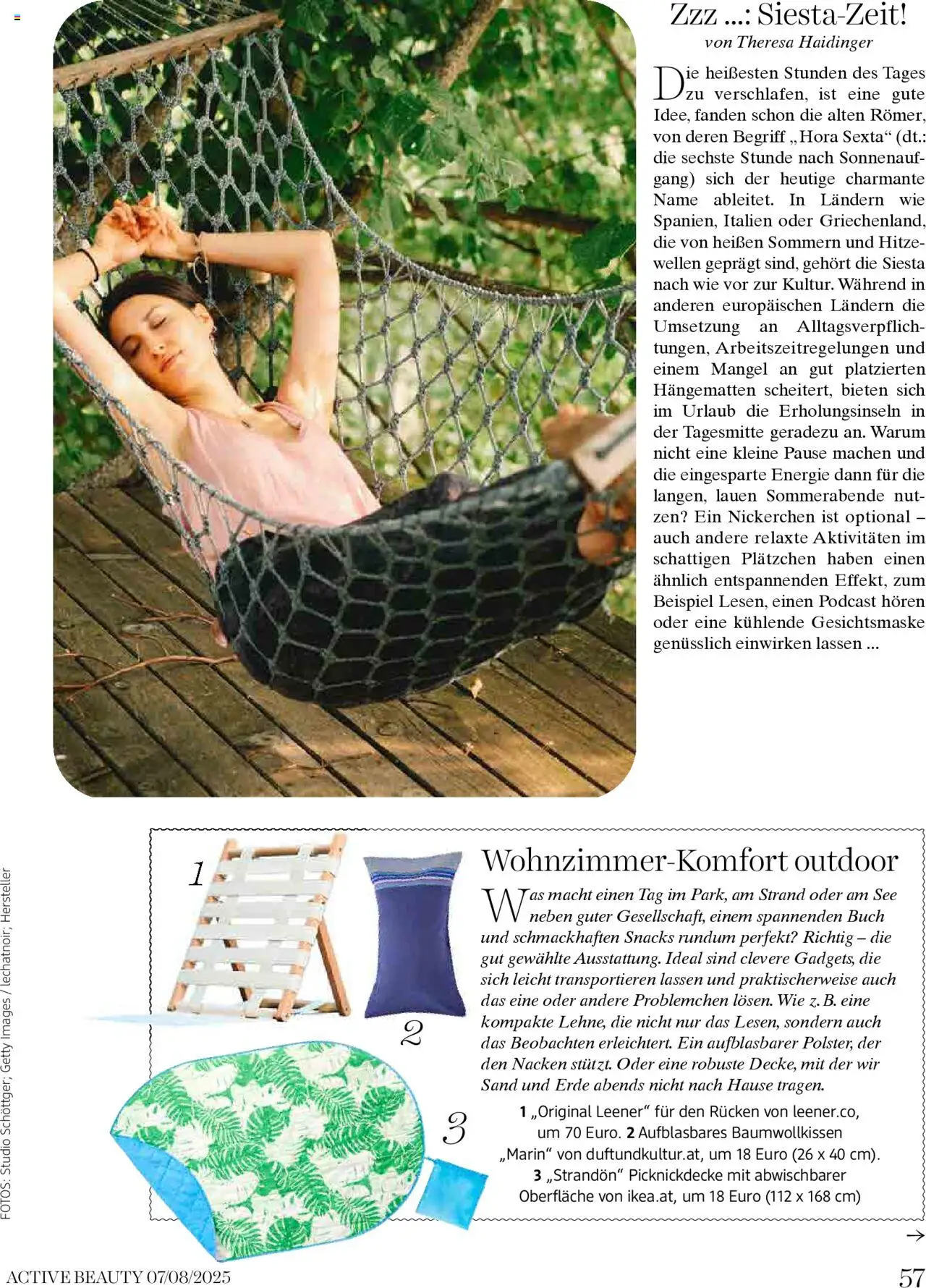 dm drogerie markt Active Beauty Magazin 07-08/2025 gültig ab 03.07.2025 | Seite: 57