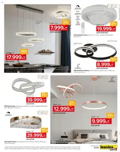 Lesnina XXXL specijal rasvete - pregled Lesnina XXXL kataloga - važi od 29.09.2025 | Strana: 3 | Proizvode: Luster