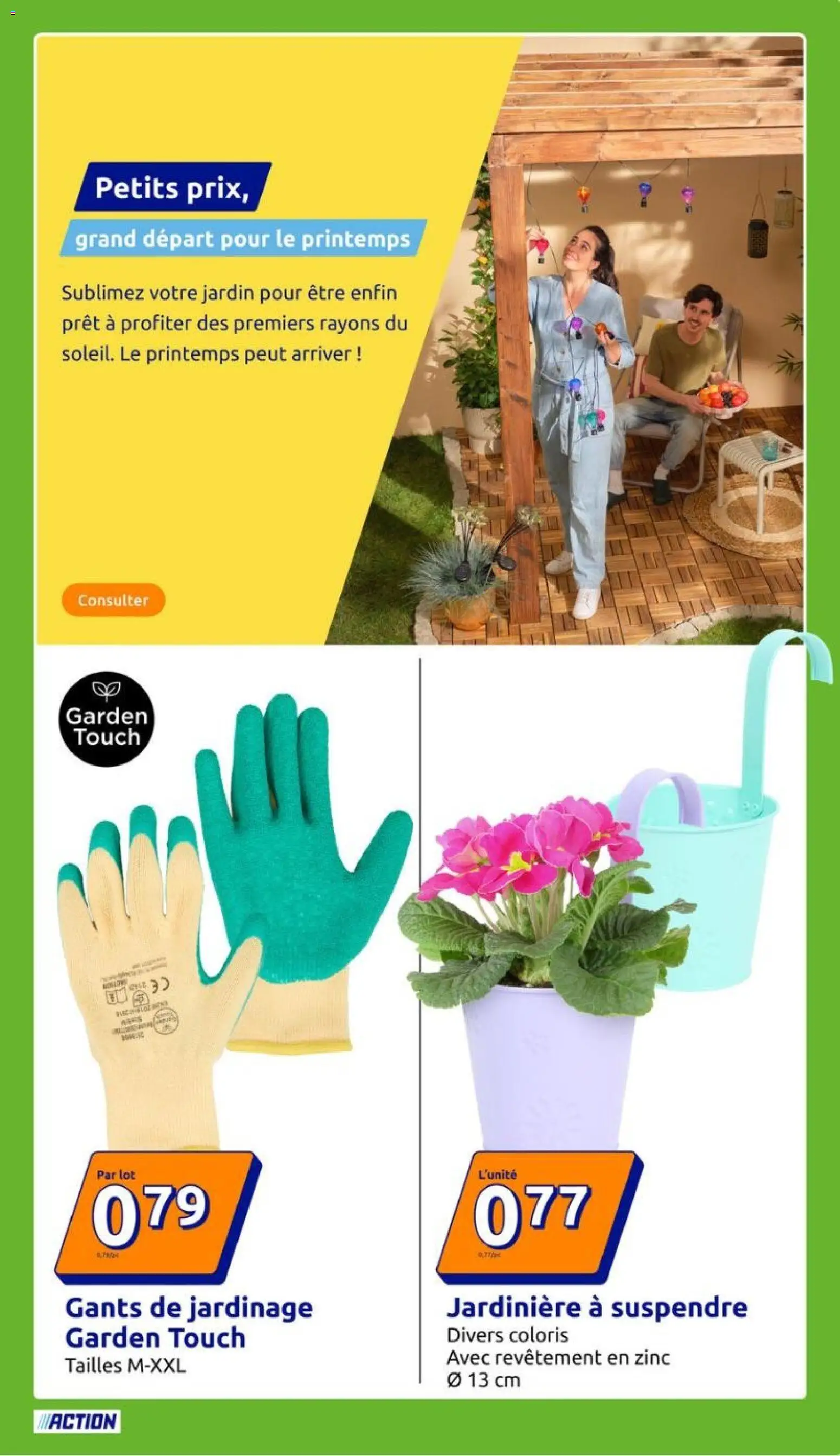{H1} | Page: 15 | Produits: Jardinière, Gants
