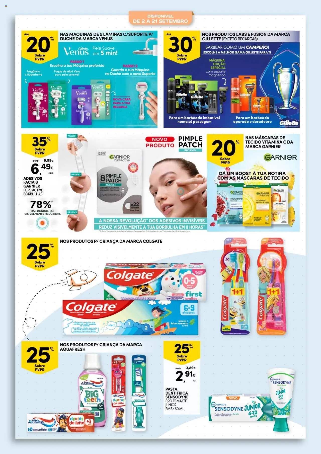 Continente - Regresso às Aulas: Regressamos com tudo │ válido de 12.08.2025 | Página: 66 | Produtos: Leite, Vitamina c
