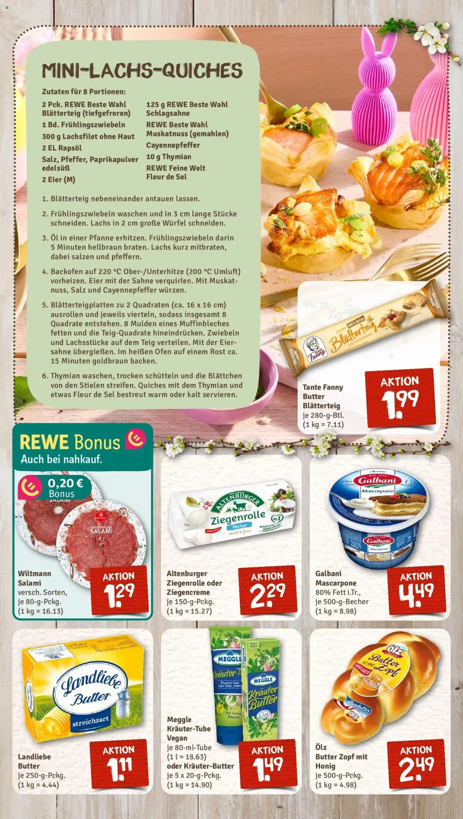 Rewe Prospekt Mannheim	 – gültig ab 30.03.2026 | Seite: 2 | Produkte: Ofen, Butter, Öl, Salz