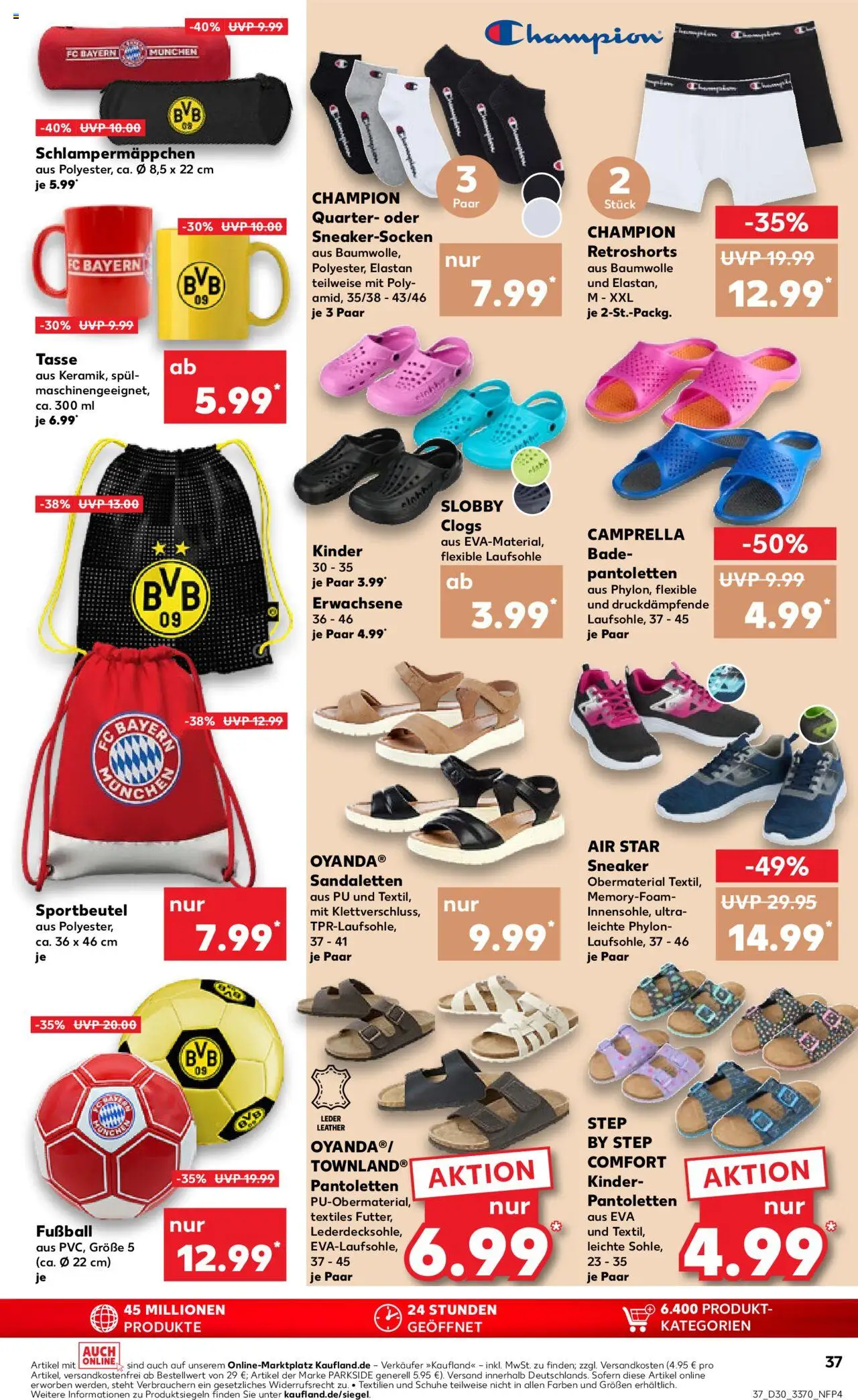 Kaufland Prospekt 	 - gültig ab dem 24.07.2025 | Seite: 37 | Produkte: Fußball