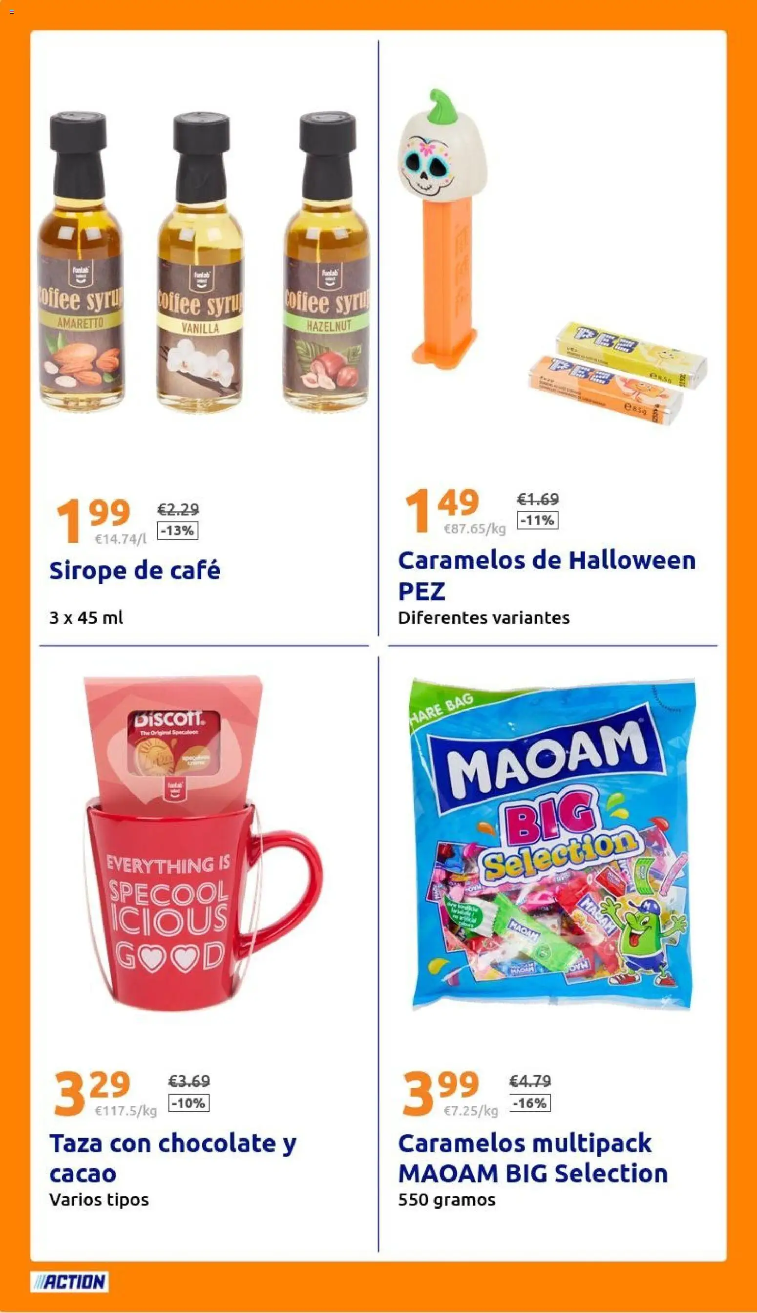 Action - Action ES week 44 2025 │ válido desde el 29.10.2025 | Página: 24 | Productos: Café, Chocolate, Φρυγανιές σικάλεως