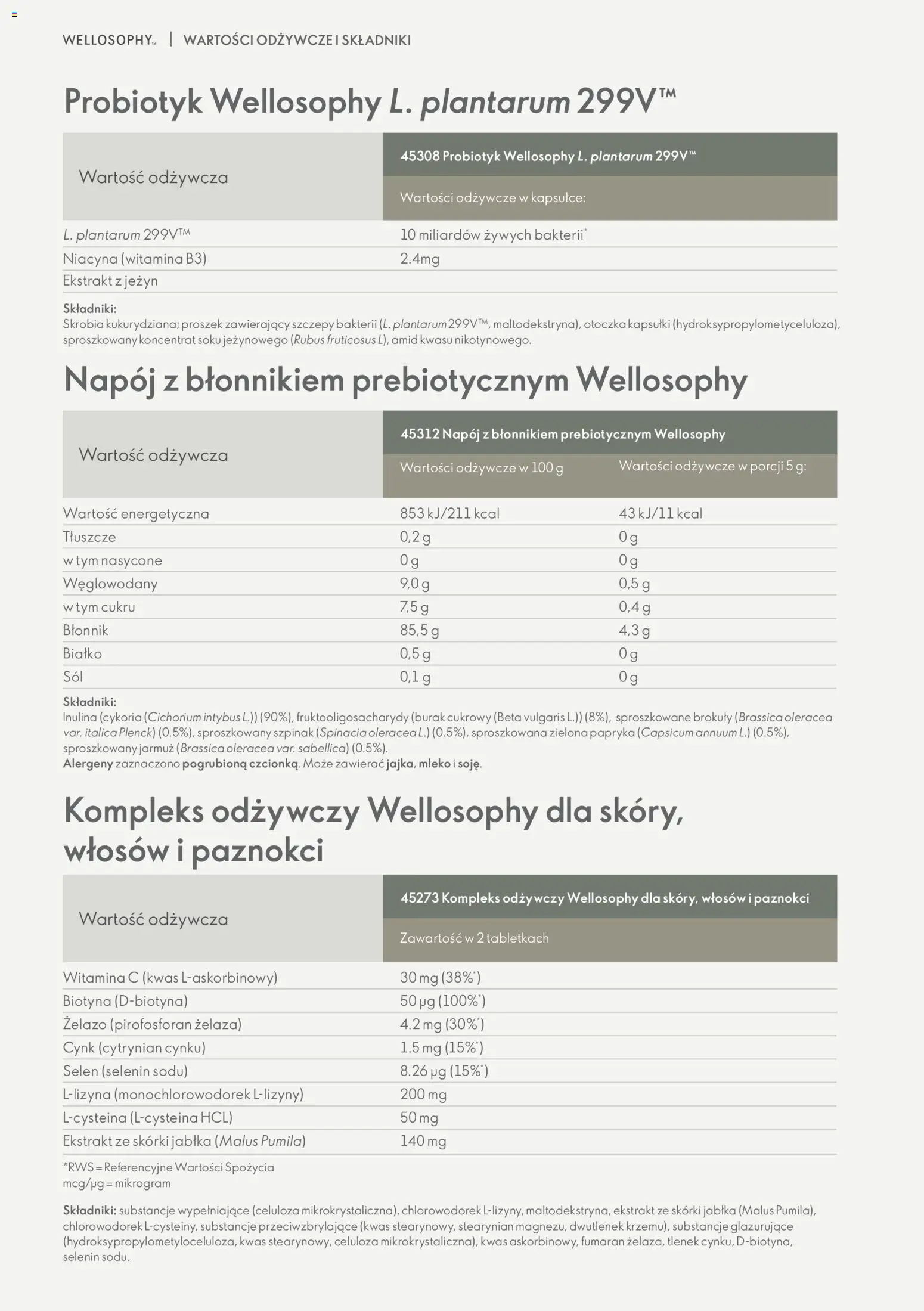 Oriflame Katalog - Przewodnik po produktach Wellosophy od 15.11.2023 | Strona: 49