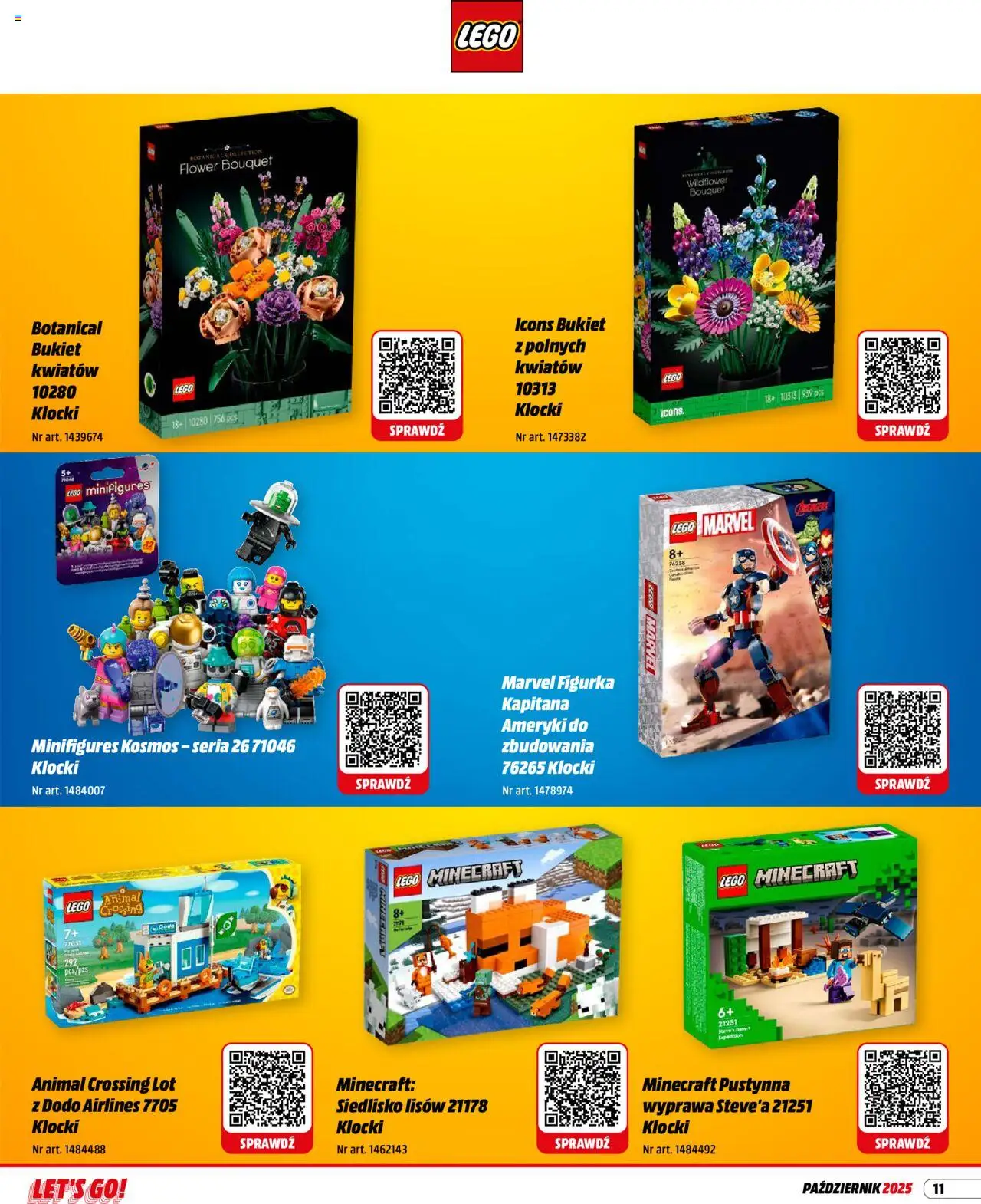 Media Markt promocje od 01.10.2025 | Strona: 11 | Produkty: Lego