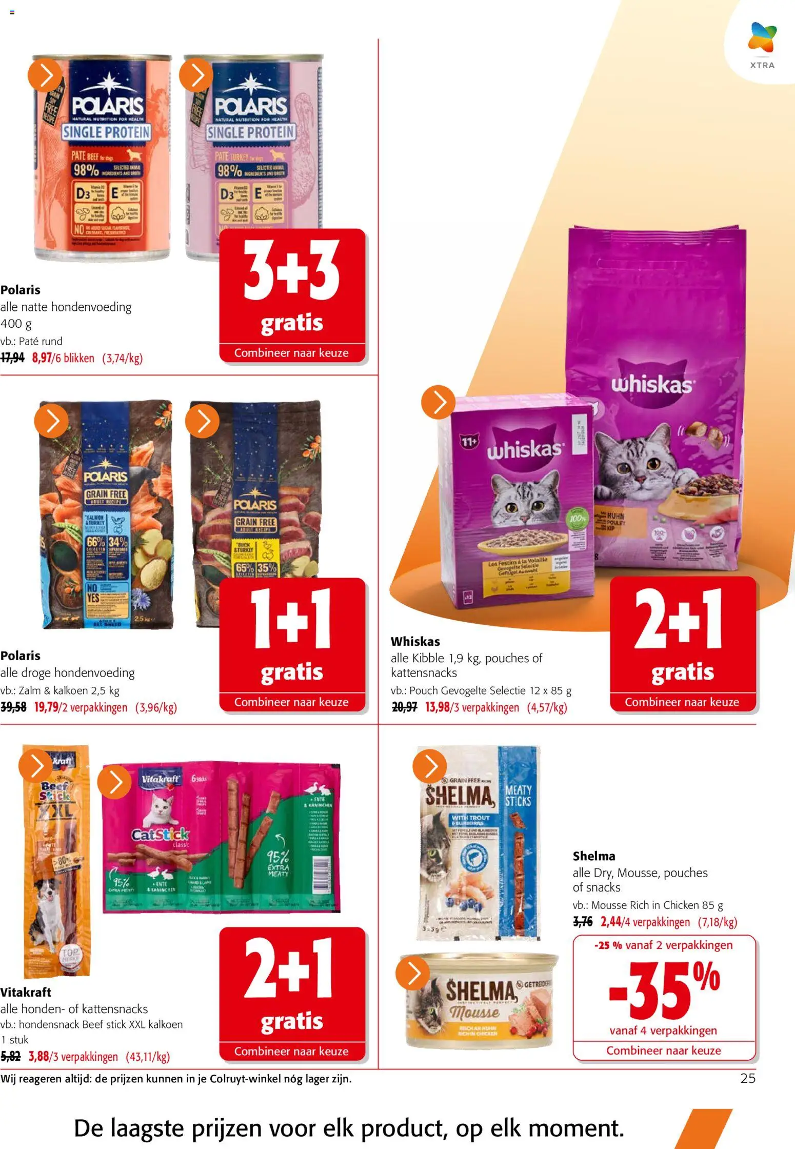 {H1} | Pagina: 25 | Producten: La, Snacks, Kan