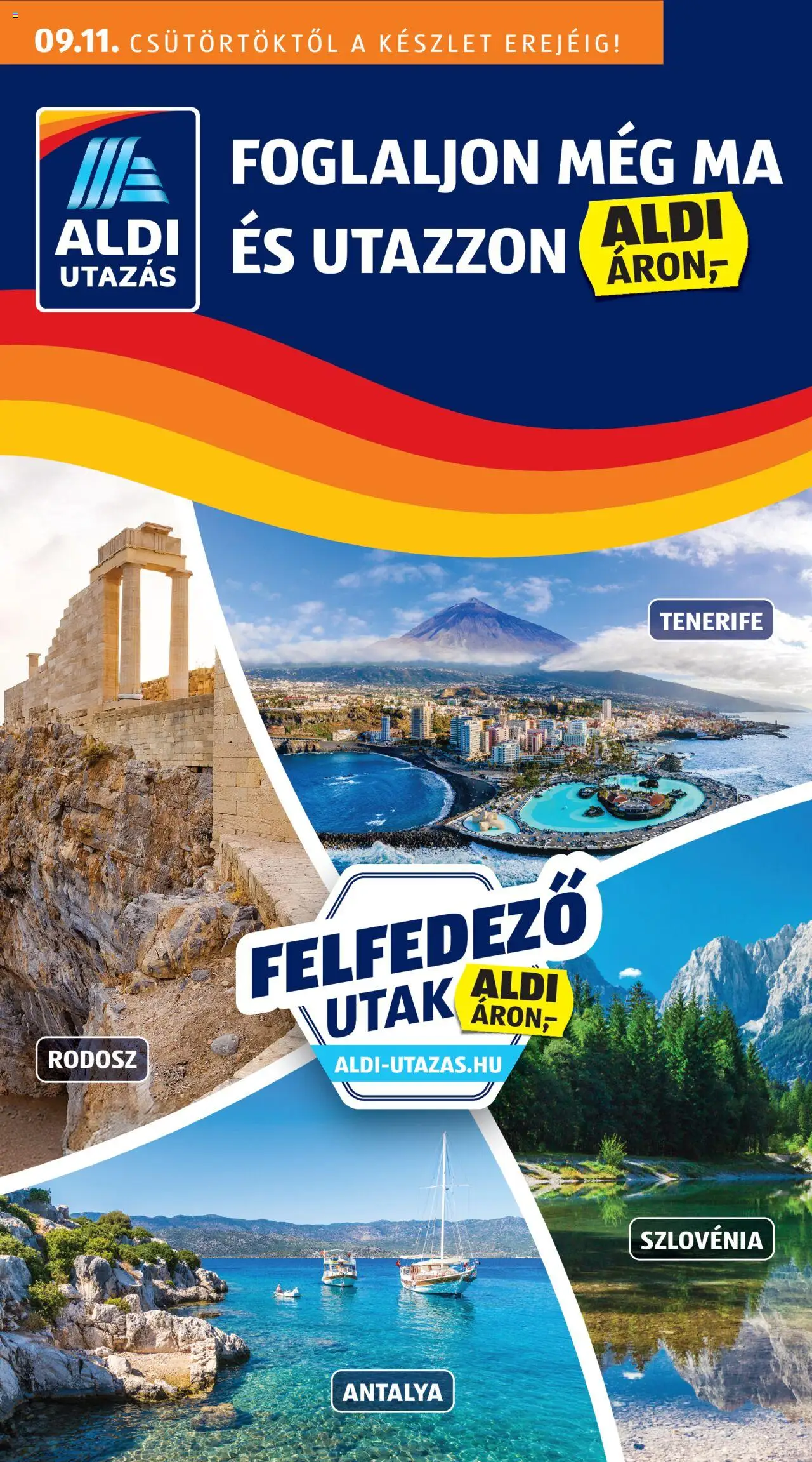 Aldi akciós ujság - amely érvényes a következő dátumtól: 11.09.2025 | Oldal: 1