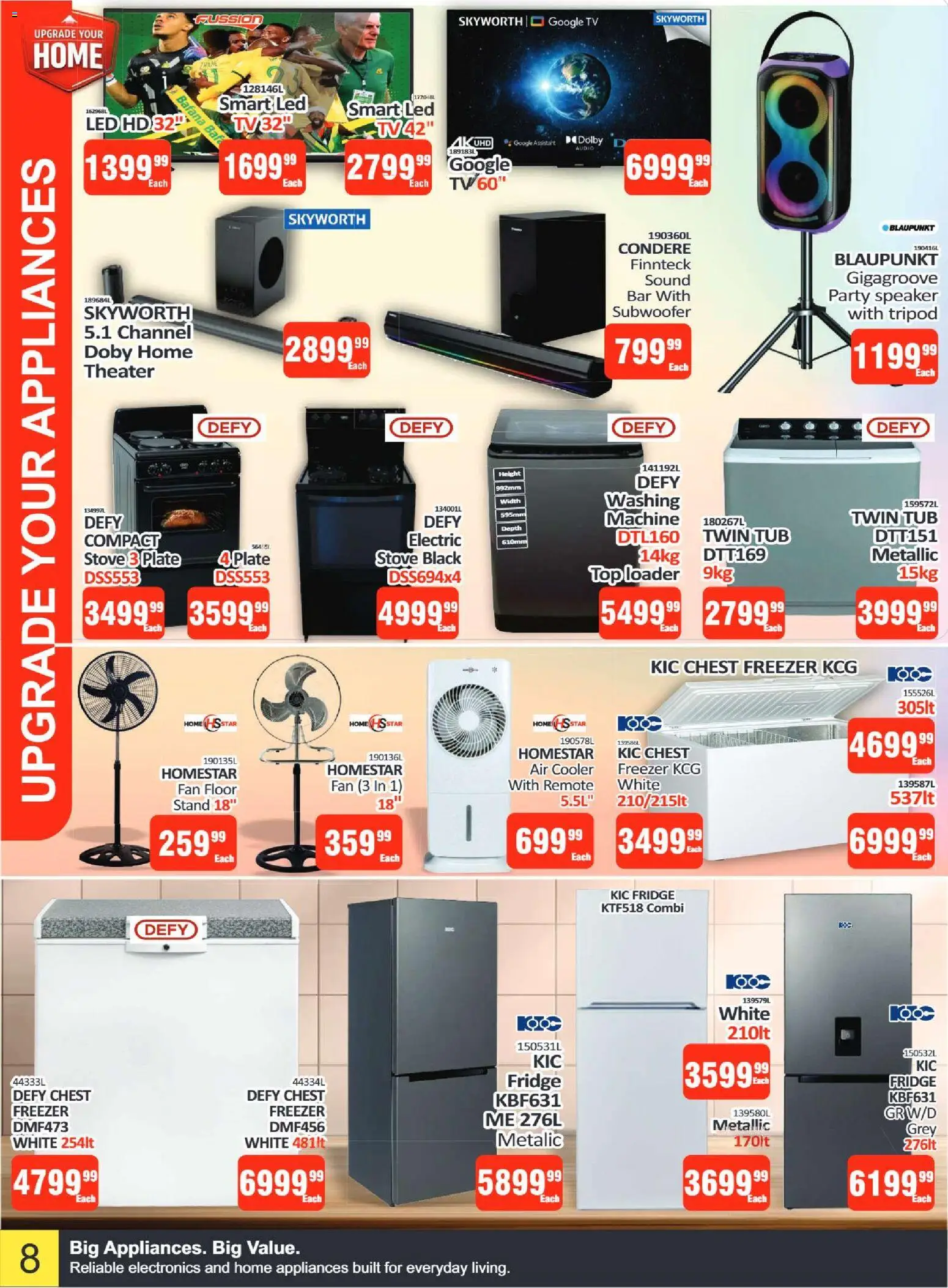 New KIT KAT Cash & Carry catalogue – valid from 12.02.2026 | Page: 8 | Products: Fan, TV, Cooler, Peach
