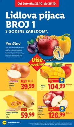 Domaća bundeva, Muskat 1 kg - pregled Lidl kataloga - važi od 23.10.2025 | Strana: 6