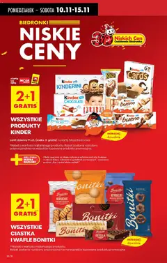 Pogląd oferty "Bonitki ESTELLA, Bonitki Estella dessert wafers" - ważna od 10.11.2025 | Strona: 10