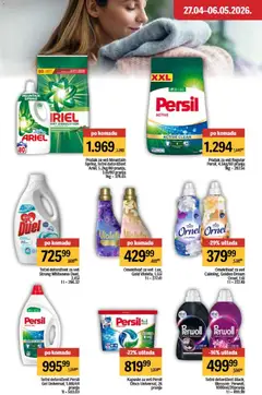 Maxi katalog - pregled Maxi kataloga - važi od 27.04.2026 | Strana: 36 | Proizvode: Deterdžent, Ariel, Perwoll, Prašak za veš