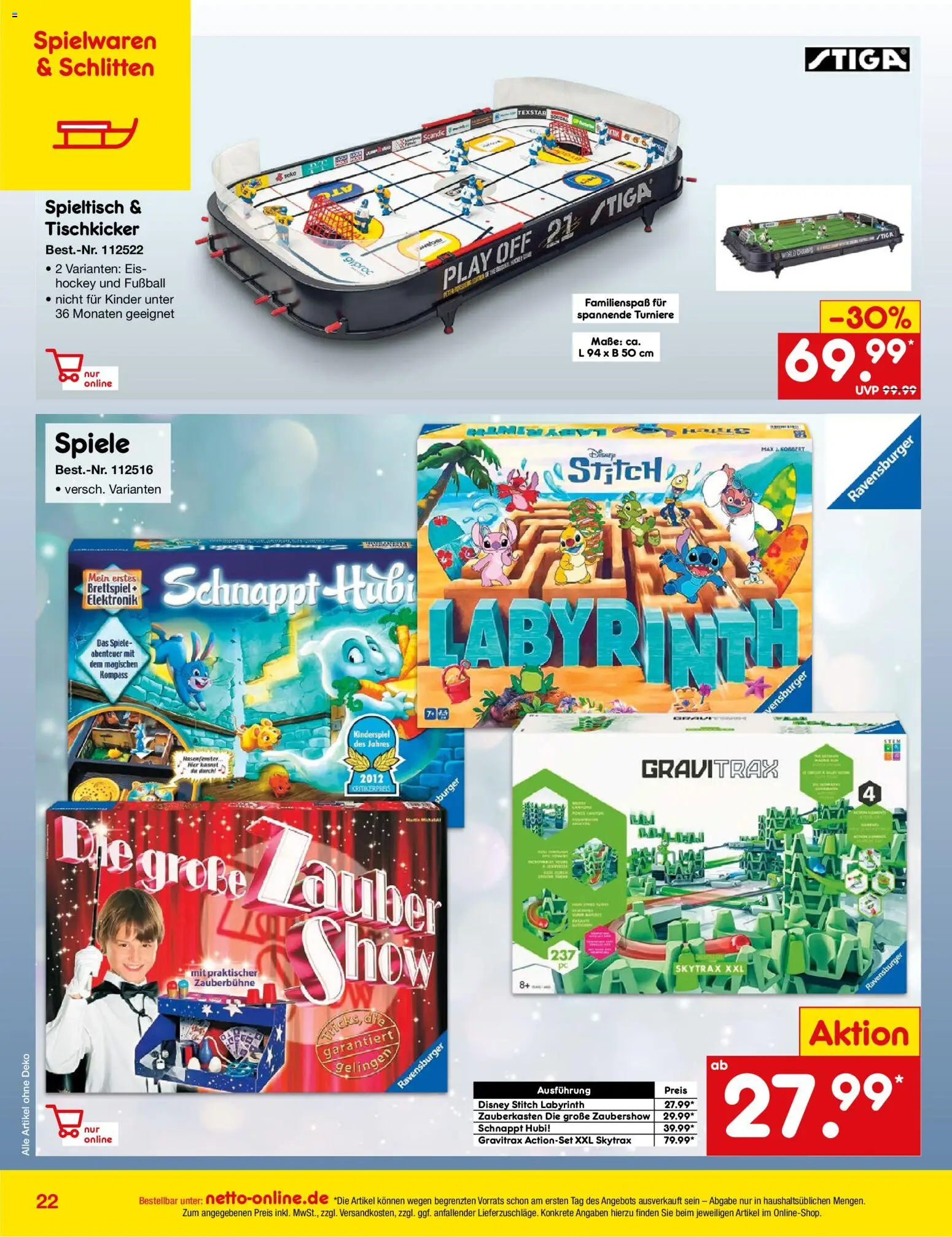 Netto Marken-Discount - Black Friday – gültig ab 01.11.2025 | Seite: 22 | Produkte: Fußball, Eis