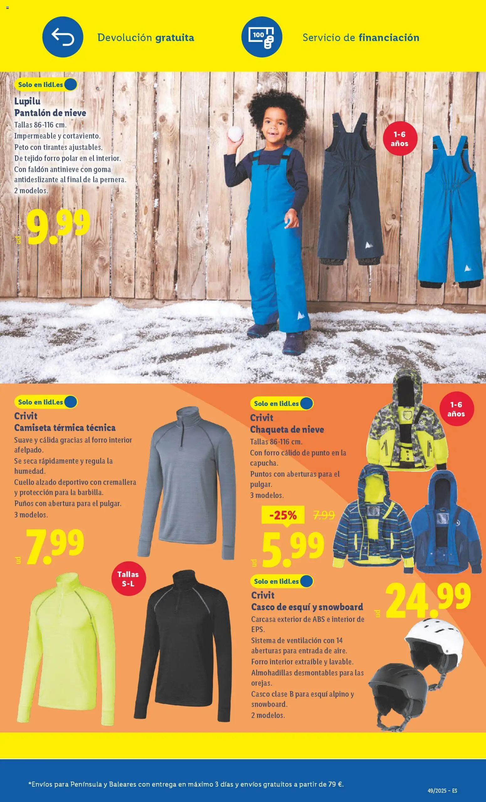 Lidl - Canarias │ válido desde el 01.12.2025 | Página: 27 | Productos: Chaqueta