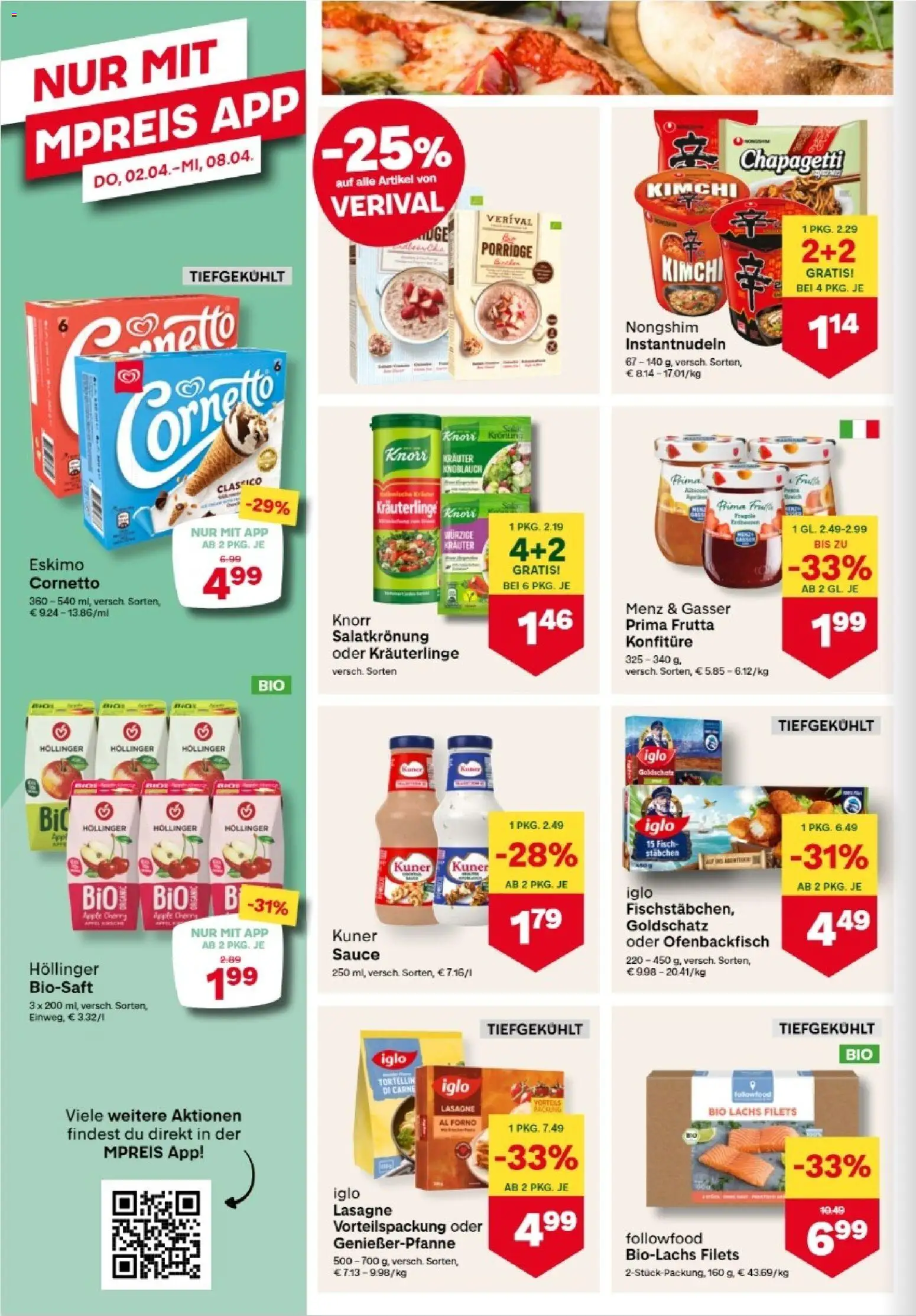 MPREIS Lenzing gültig ab 02.04.2026 | Seite: 8 | Produkte: Knoblauch, Fisch