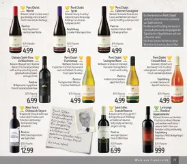 Edeka Struve Wein– und Spirituosen ab 14.11.2025 gültig | Seite: 73 | Produkte: Käse, Rosewein, Merlot, Küche