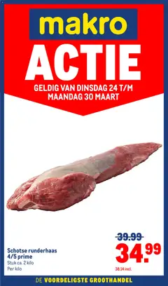 Makro folder - Versdeals - Voorbeeld van een folder van Makro, geldig van 24.03.2026