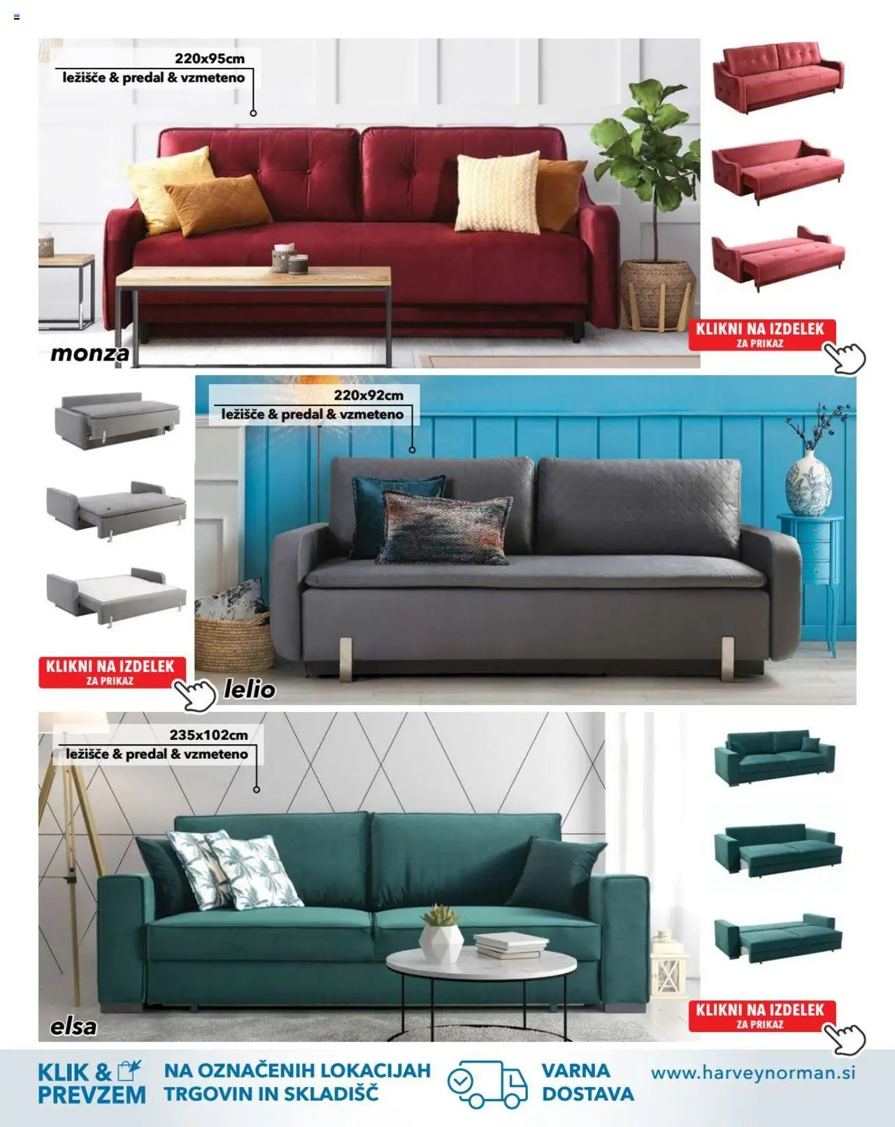 Harvey Norman - Nakupovalni vodič - Kavči z ležišči │ velja od 16.02.2021 | Stran: 7