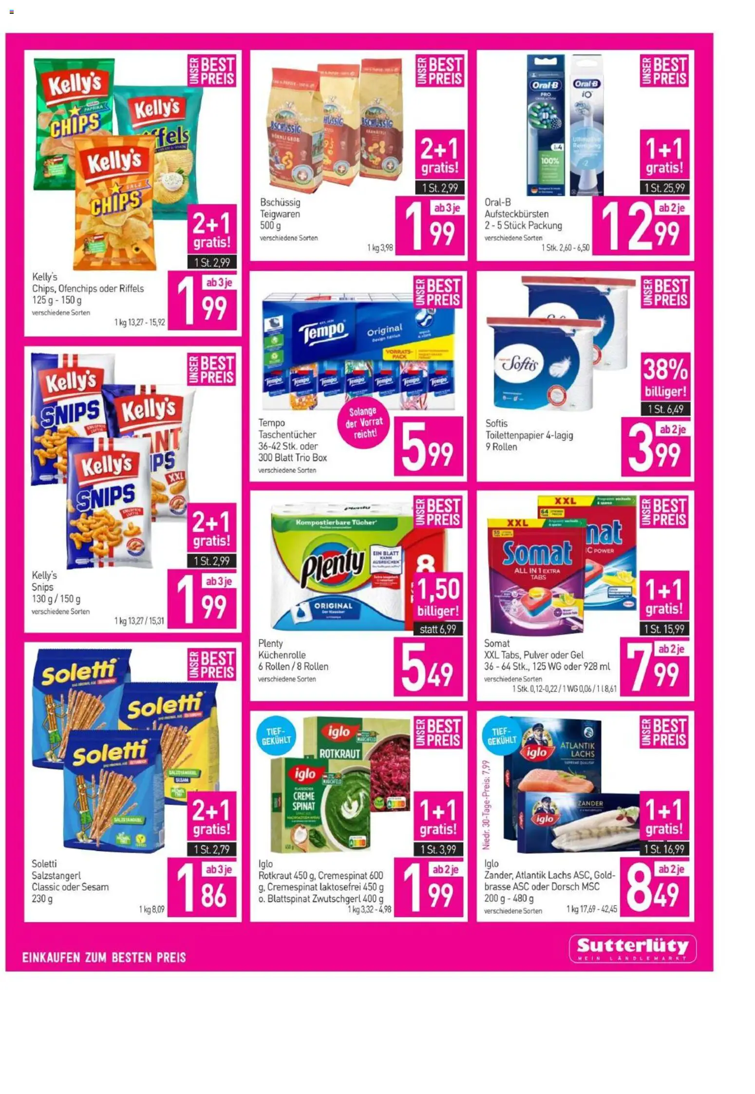 Sutterlüty Flugblatt gültig ab 26.02.2026 | Seite: 5 | Produkte: Chips, Box