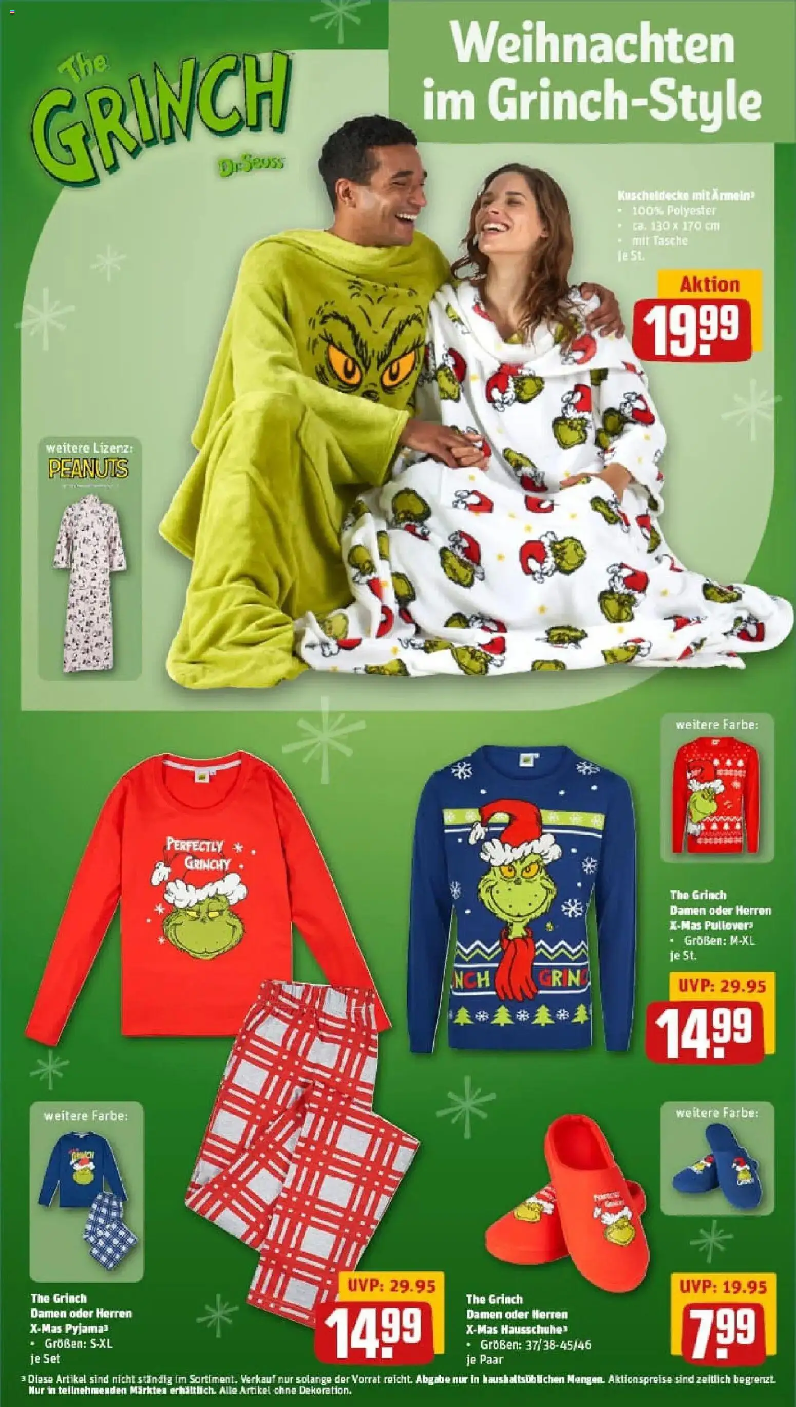 Rewe prospekt Glauburg / Stockheim	 – gültig ab 10.11.2025 | Seite: 28 | Produkte: Tasche, Pyjama, Hausschuhe