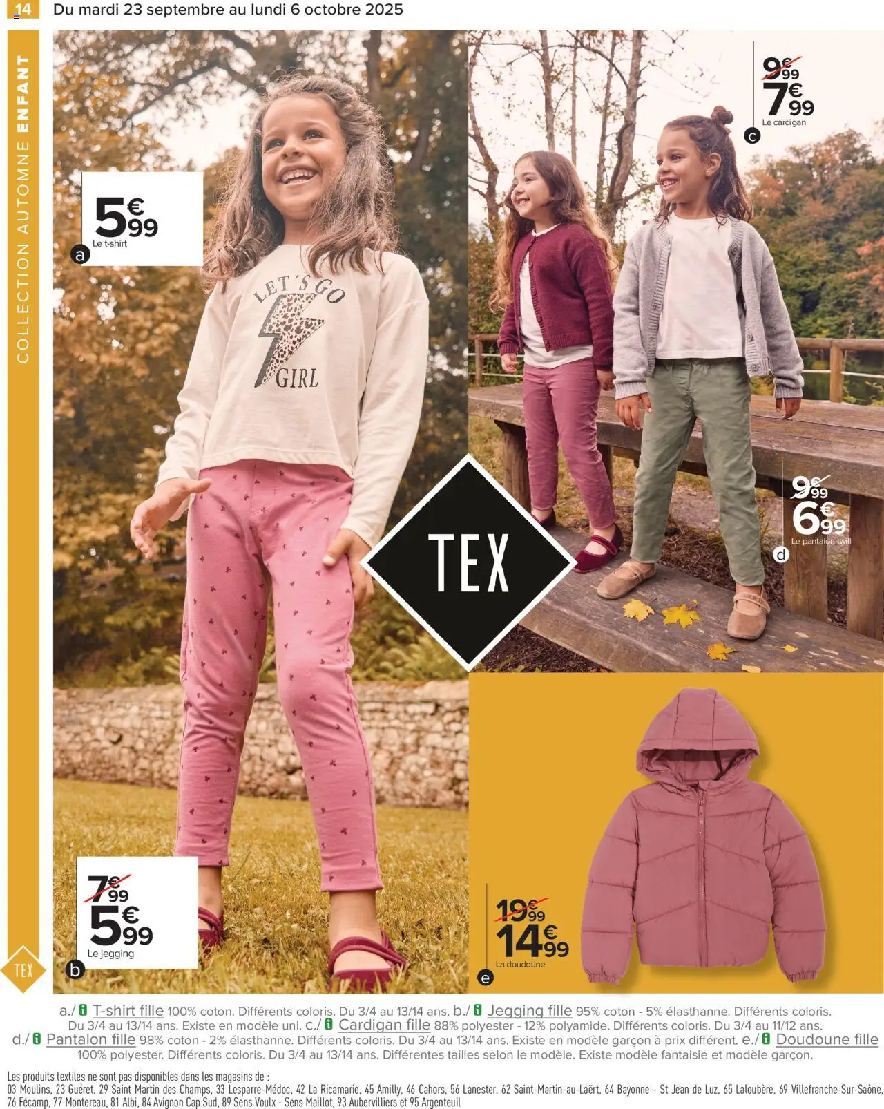  | Page: 16 | Produits: Cardigan, Coton, Pantalon, Doudoune