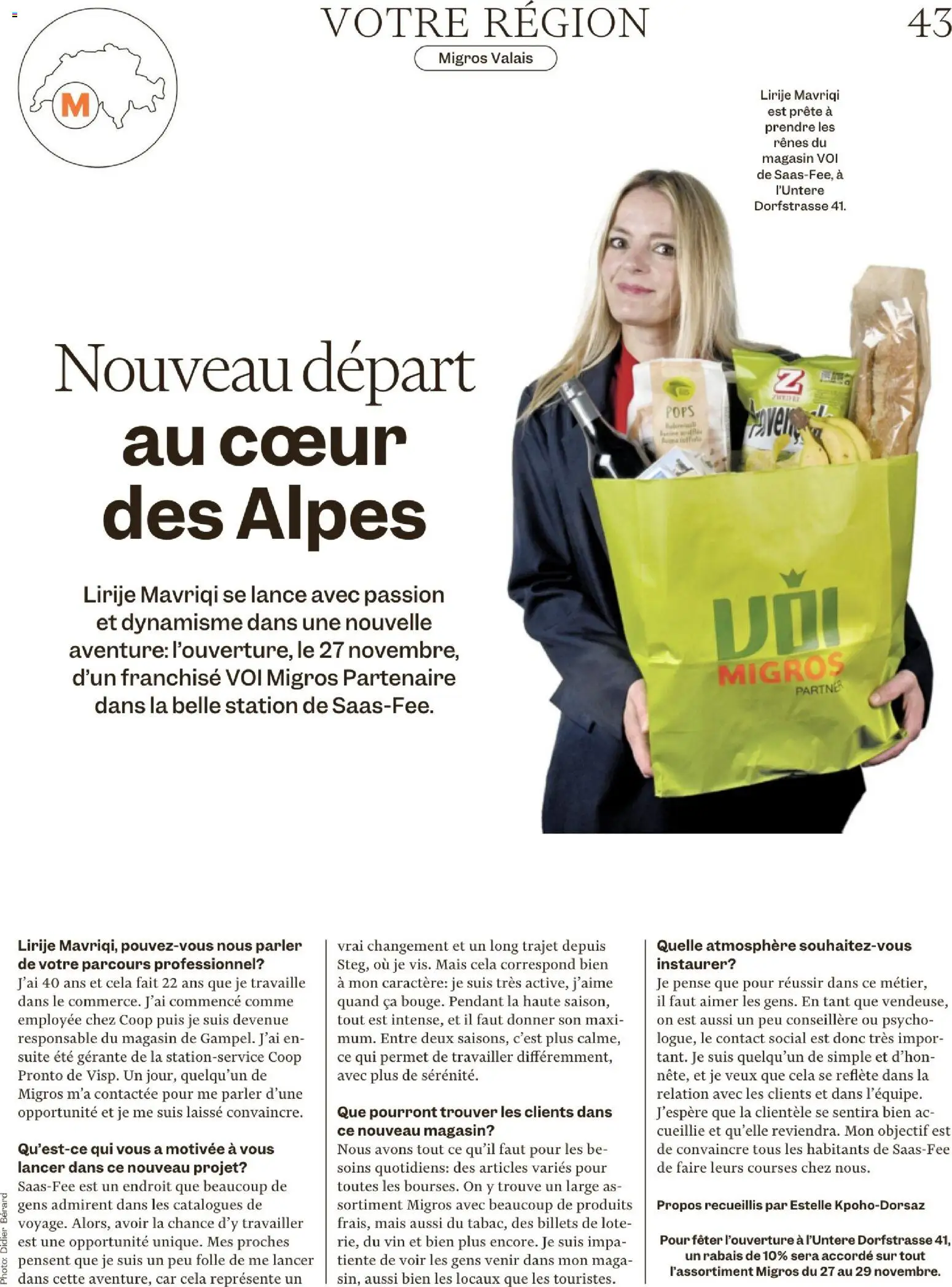 Migros Magazin FR – gültig ab 24.11.2025 | Seite: 43