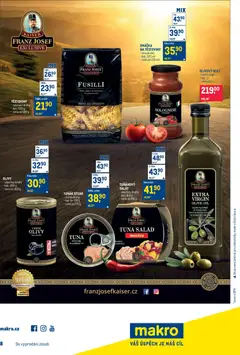 Náhled letáku Makro leták - Pro milovníky jídla od 25.03.2026 | Strana: 27 | Produkty: Tuňák, Test, Salát, Olivy