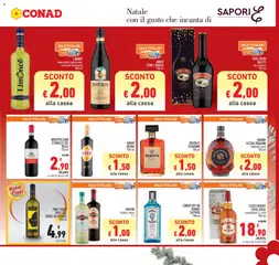 Anteprima del volantino Conad - BUONE FESTE CONAD PIEMONTE valido a partire dal 15.12.2025 | Pagina: 21 | Prodotti: Whisky, The, Brandy, Amaro