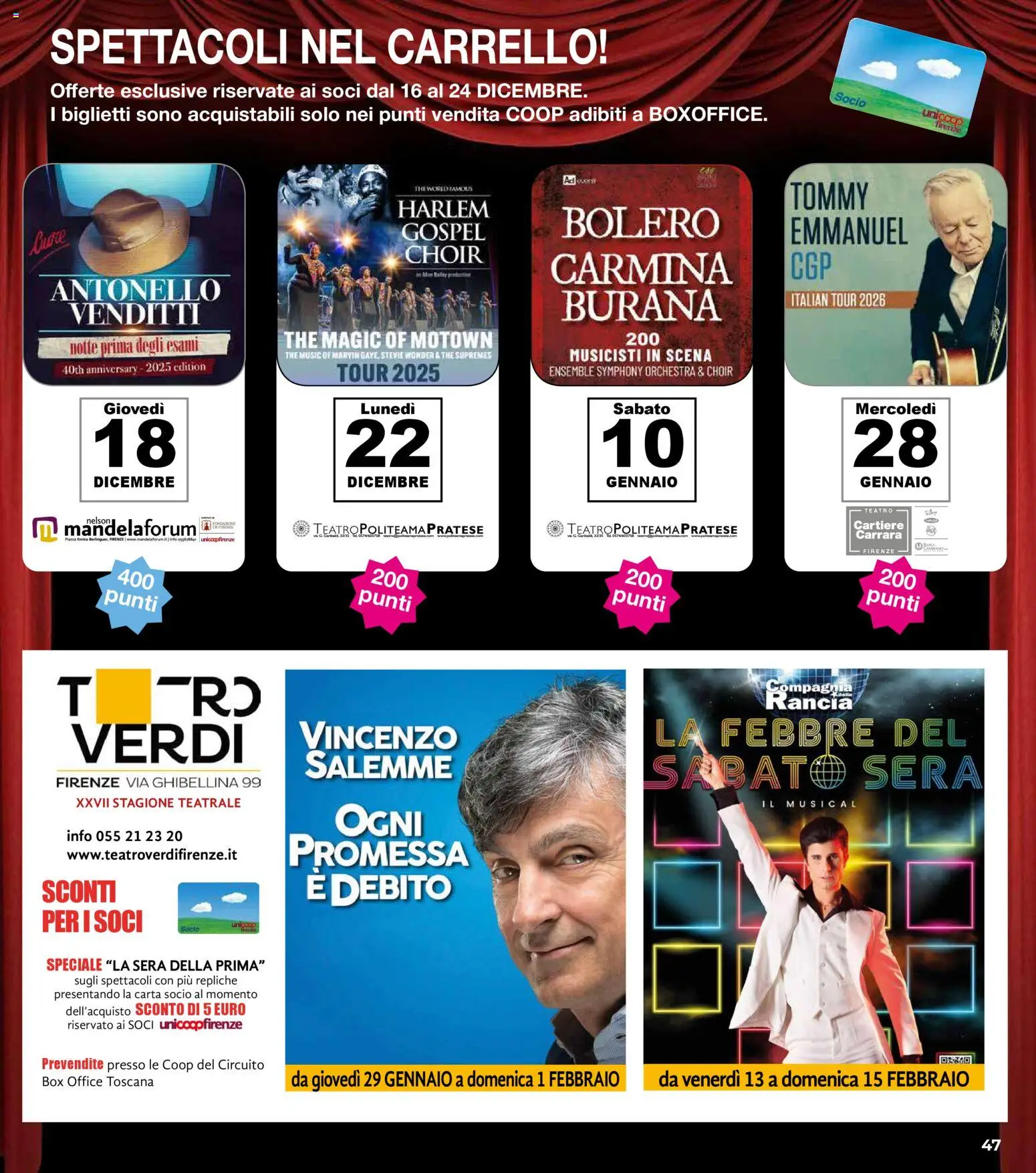 Volantino COOP del 16.12.2025 | Pagina: 47 | Prodotti: Carrello, The