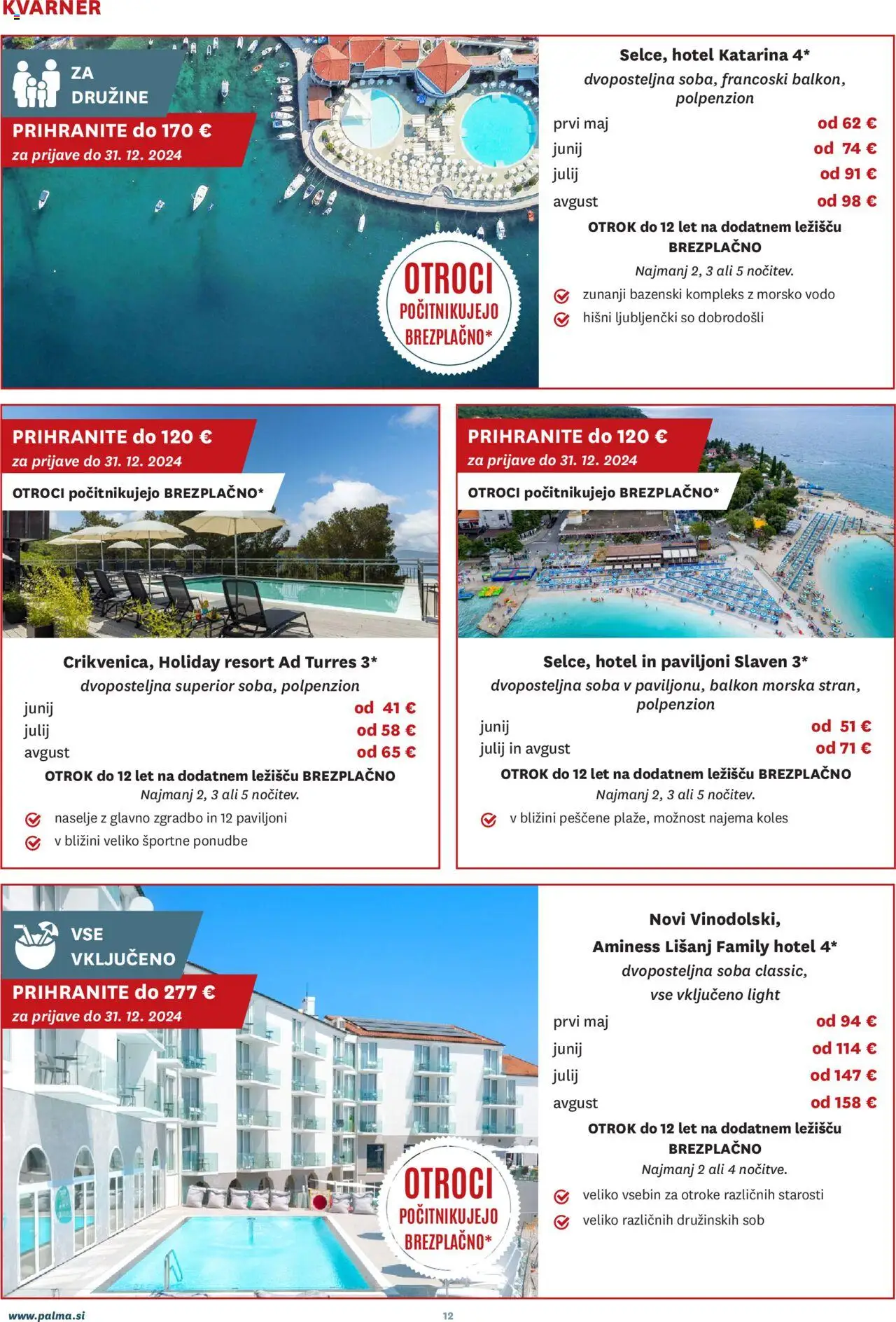 Palma katalog │ velja od 01.01.2025 | Stran: 12