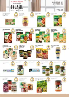 Anteprima del volantino Galassia Raccolta Bollini catalogo valido a partire dal 24.11.2025 | Pagina: 6 | Prodotti: Salsa, Pepe, Pesto, Acciughe