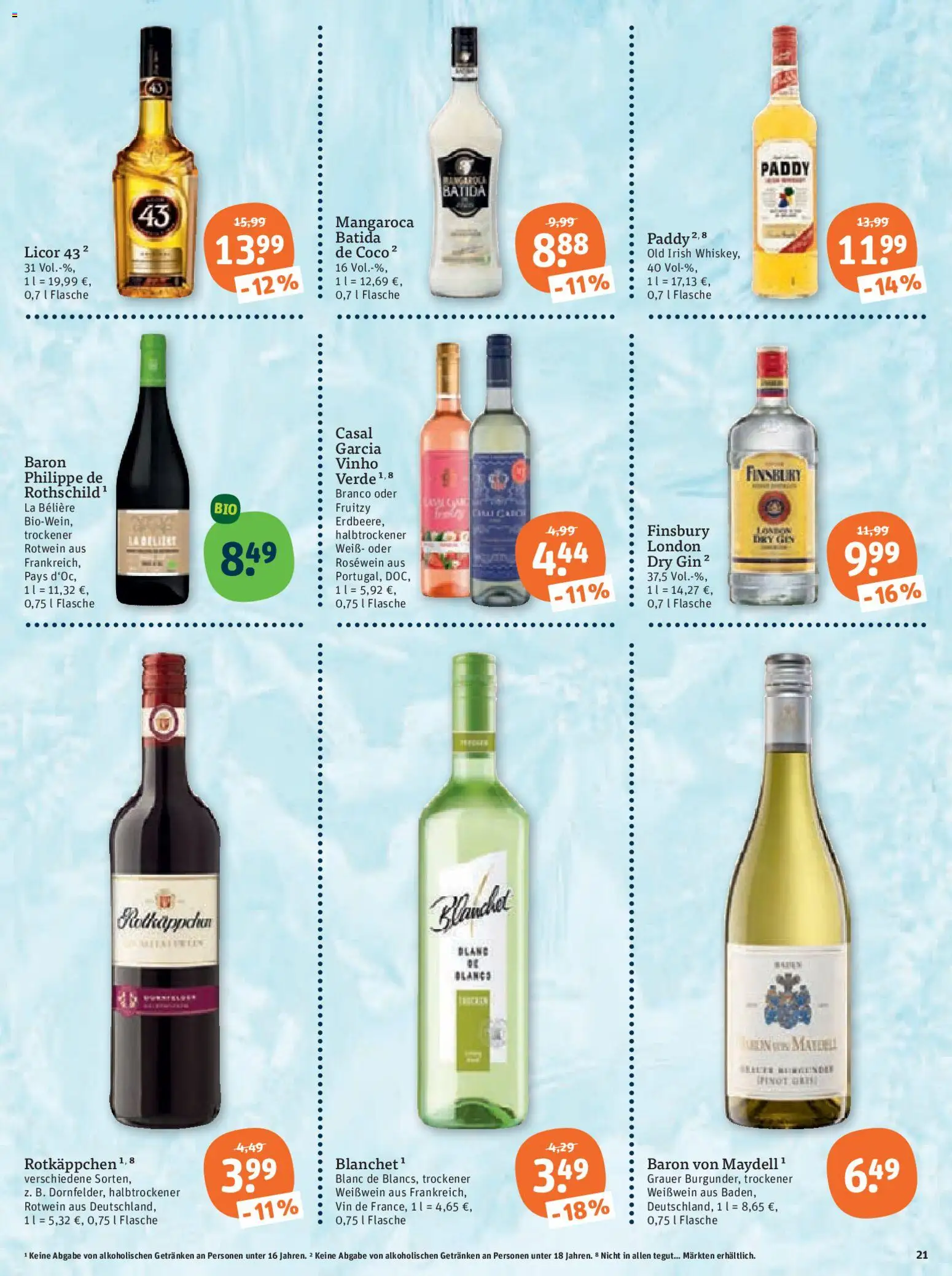 Tegut Prospekt 	 – gültig ab 10.04.2026 | Seite: 23 | Produkte: Weißwein, Rotwein, Rosewein, Rotkäppchen