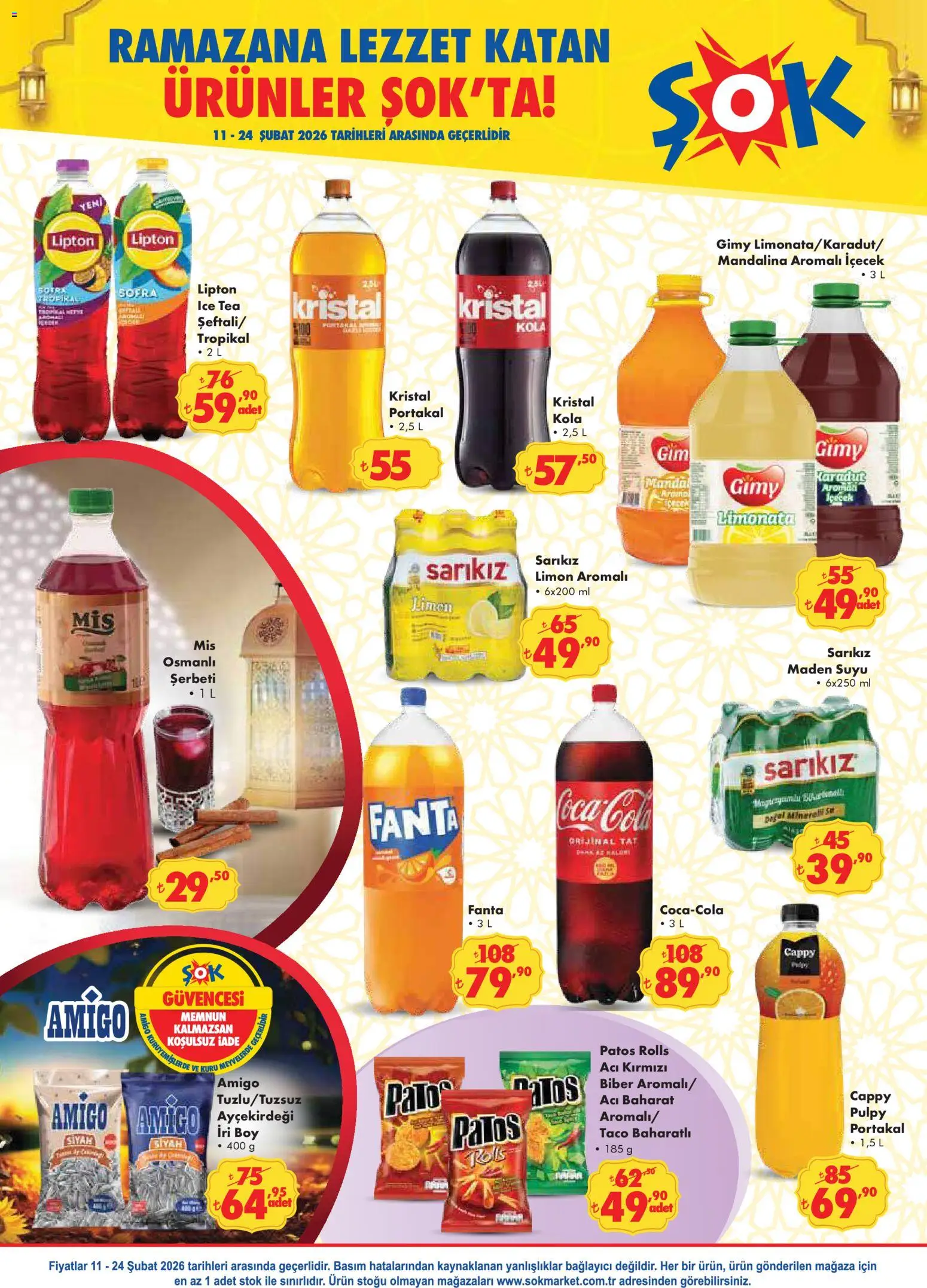 Şok Market Katalog - 11.02.2026 tarihinden itibaren geçerlidir | Sayfa: 6