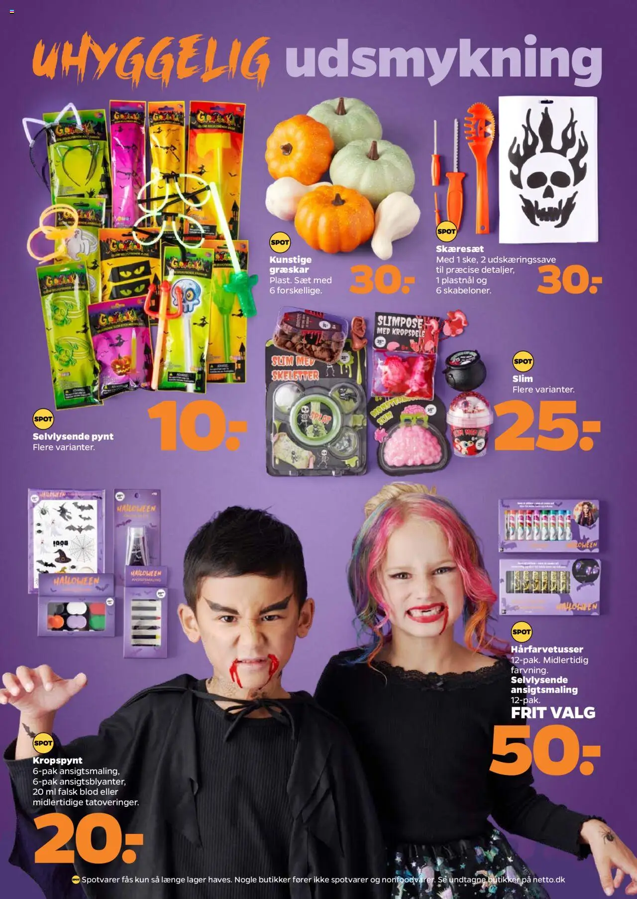 Netto tilbudsavis – gyldig fra 11.10.2025 | Side: 17 | Produkter: Græskar