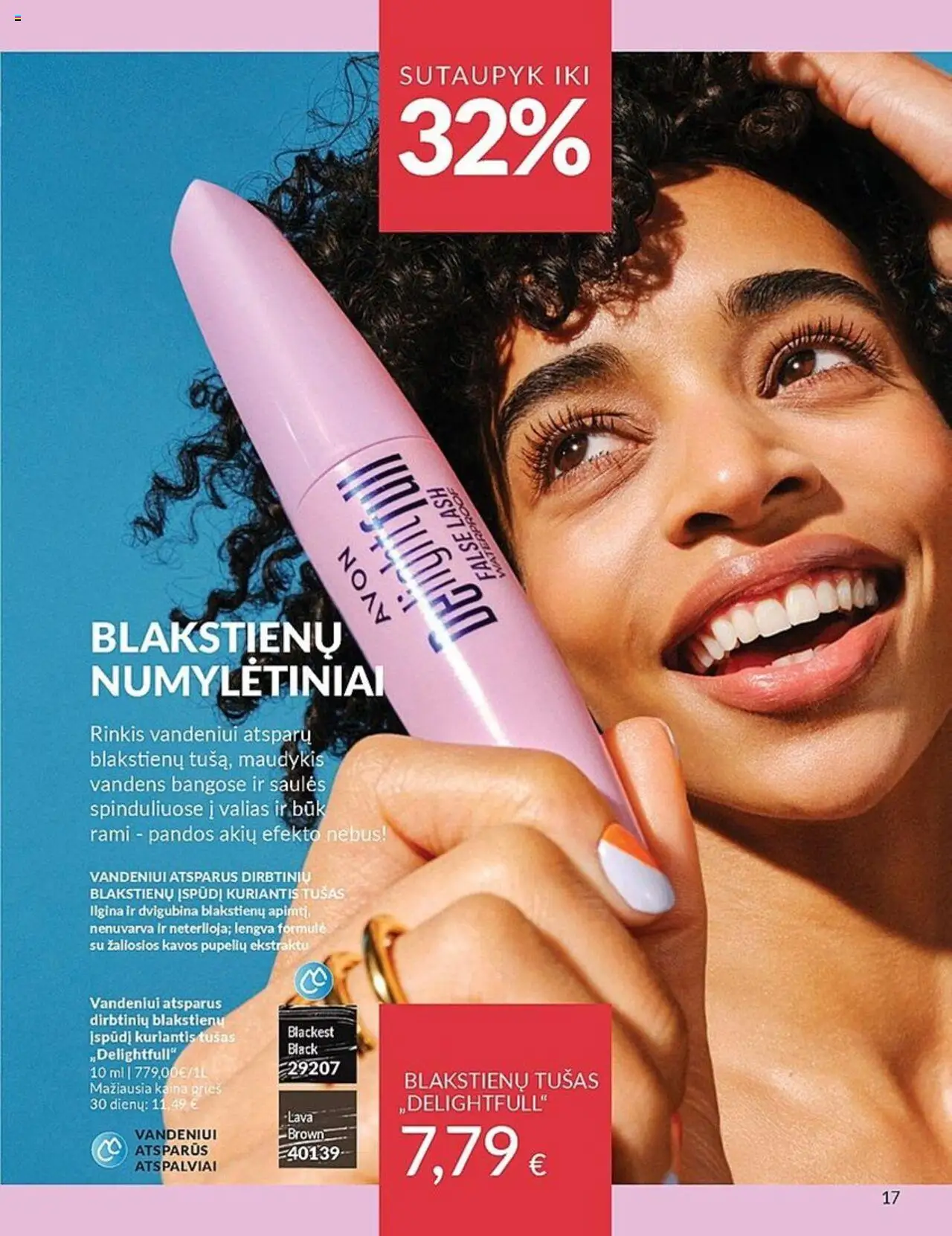 AVON leidinys│galioja nuo 01.07.2025 | Puslapis: 17 | Prekių: Tušas