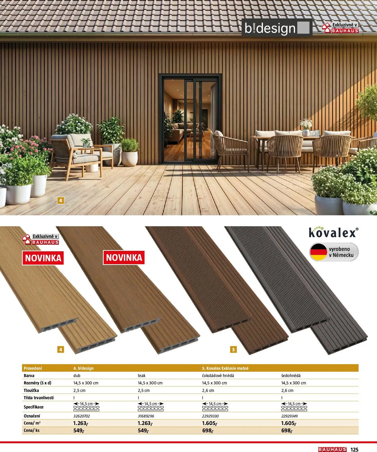 Bauhaus katalog Záhradní nábytek od 08.04.2026 | Strana: 125