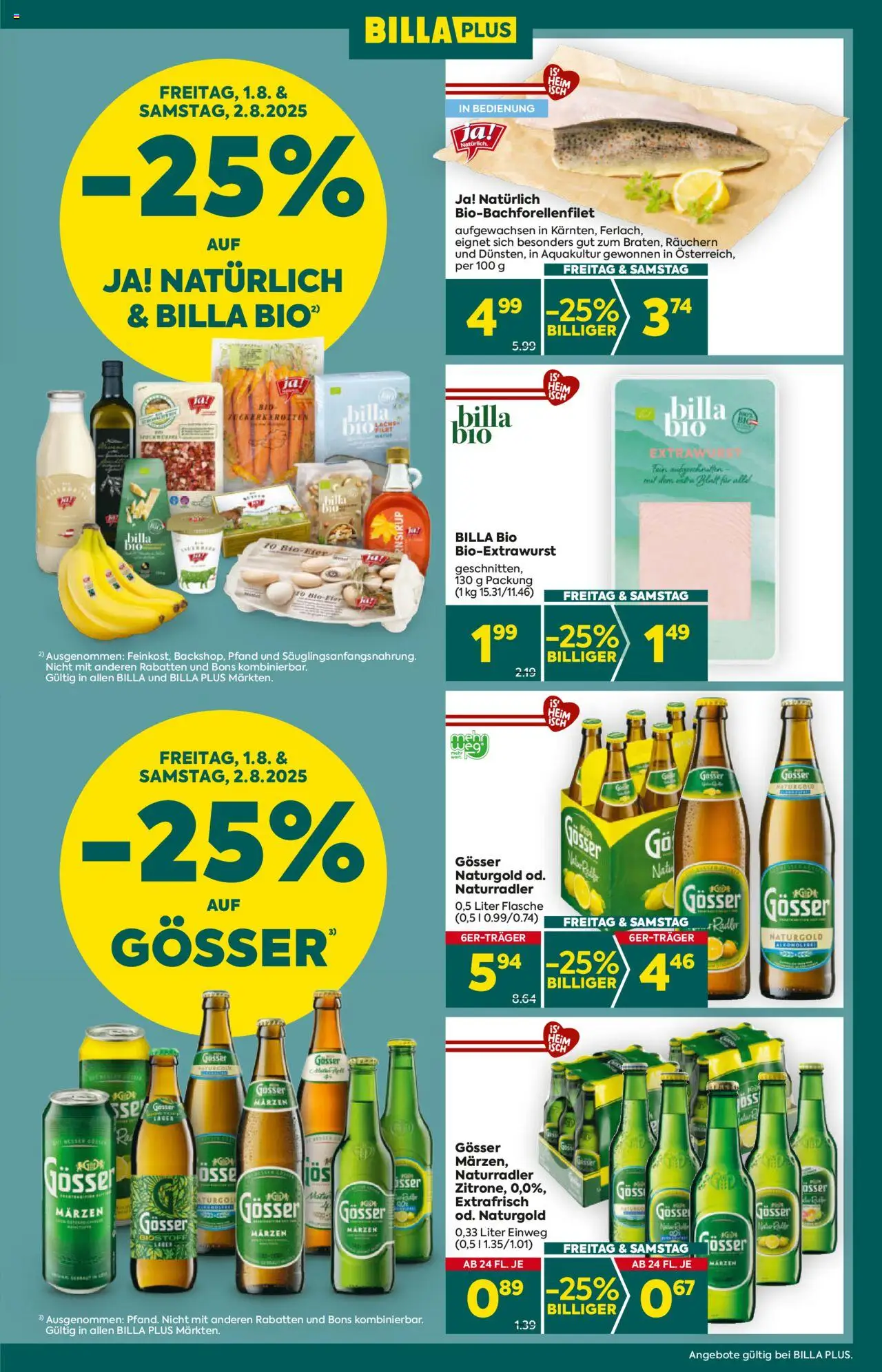 Billa Plus Flugblatt - Wien gültig ab 31.07.2025 | Seite: 3
