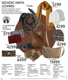 Bonprix akció katalógus + Új, Vidéki Romantika - amely érvényes a következő dátumtól: 24.11.2025 | Oldal: 86 | Termékek: Sapka, Kesztyű, Öv, Táska