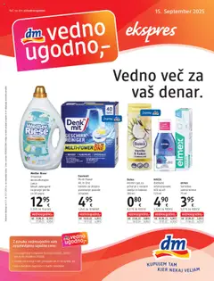 DM Drogerie Markt katalog akcije – veljaven od 15.09.2025