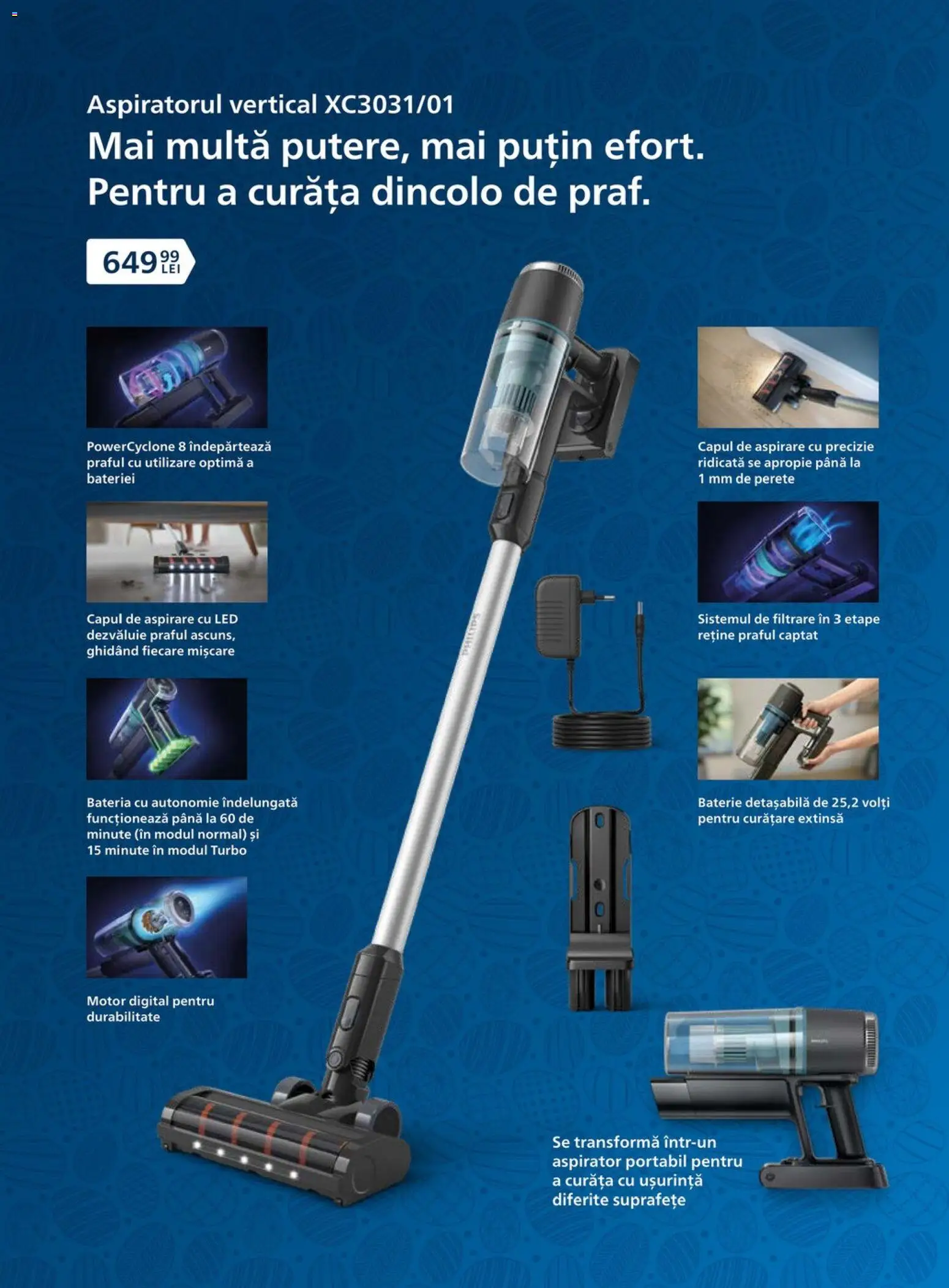 Noul catalog Carrefour – valabil de la 25.03.2026 | Pagină: 18 | Produse: Aspirator, Babak, Baterie