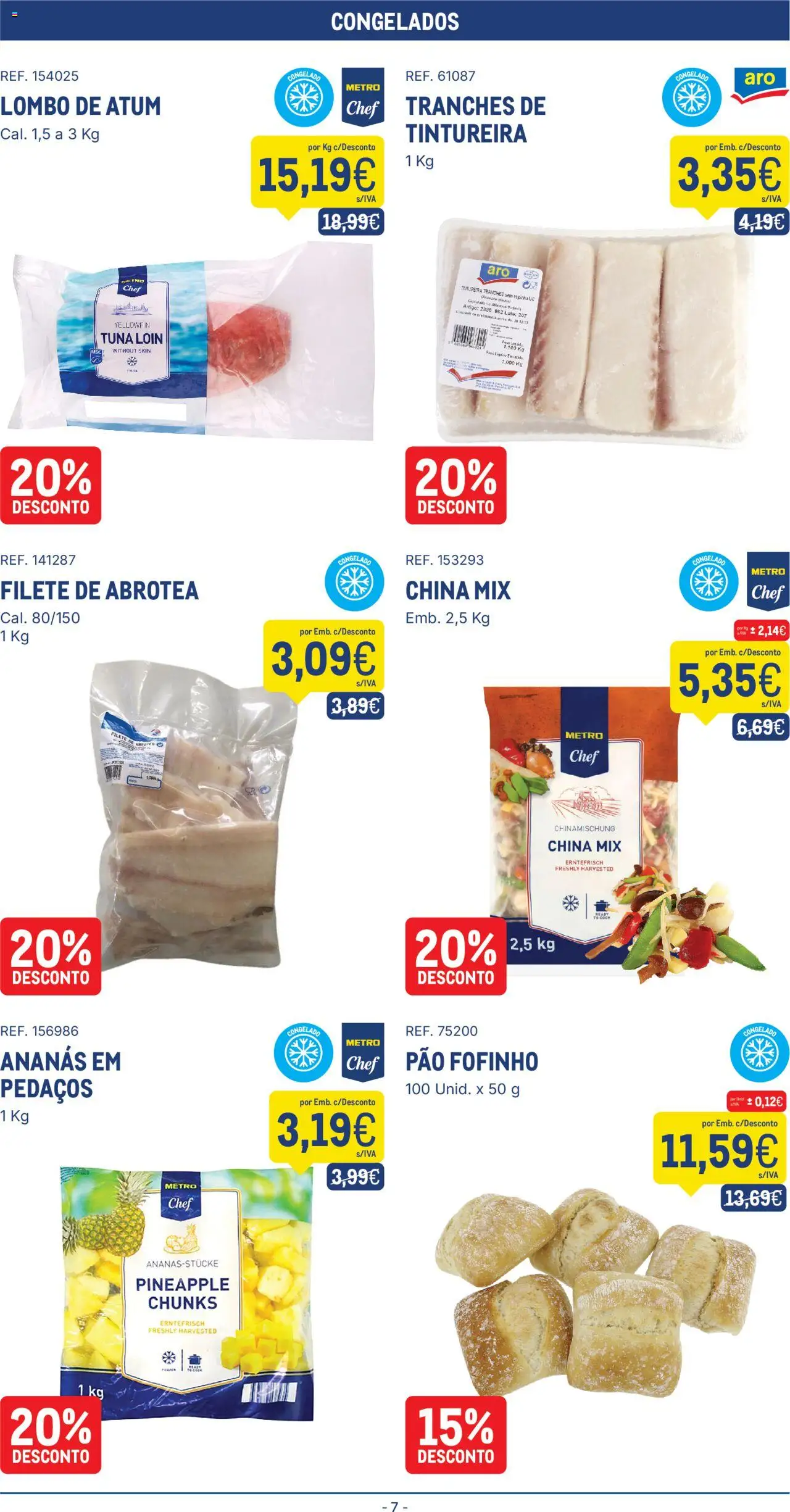 Makro folheto │ válido de 14.10.2025 | Página: 7 | Produtos: Atum, Lombo, Pão
