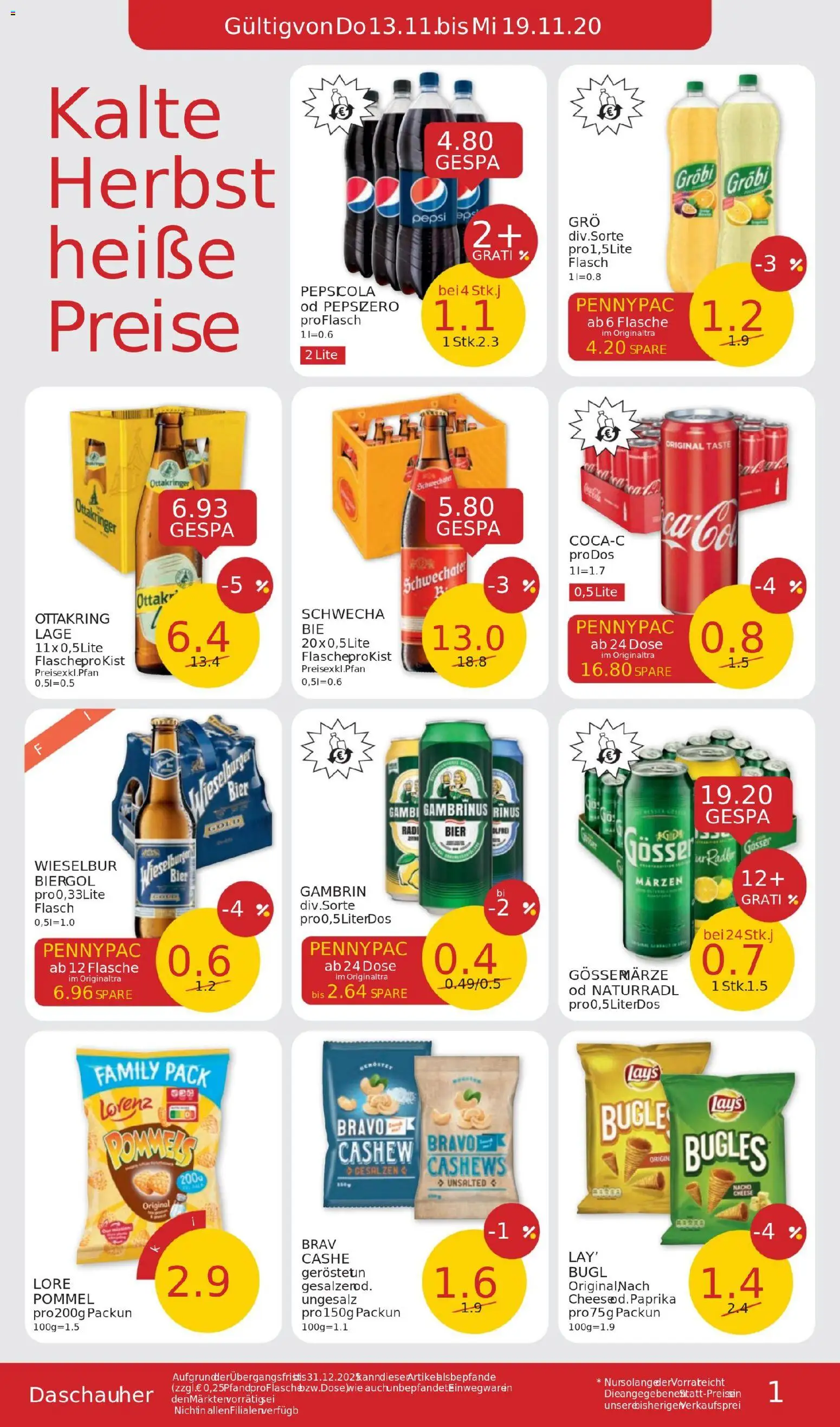 Penny Markt Flugblatt gültig ab 13.11.2025 | Seite: 14 | Produkte: Bier